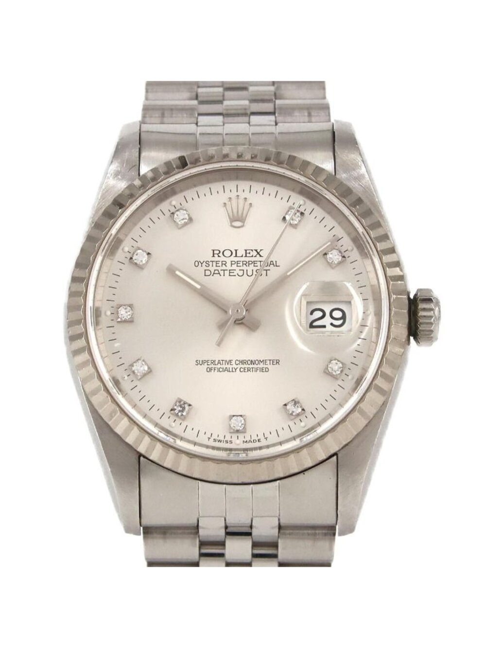Rolex Datejust Automatic Winding Number Watch